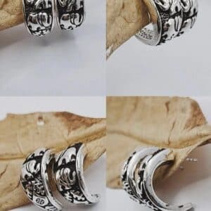 Brincos em Eletroformação Elefante